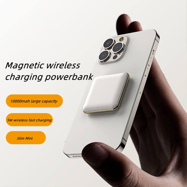 Hot Selling Portable Mini Magnetic Wireless Power Bank Pour Telephone Power Station 10000mah Fast Charger Powerbank for Phone