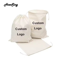 Sacs à poussière en toile de coton recyclé écologique, personnalisables en gros, avec cordon de serrage, imprimés ou unis, grands, avec logo sur corde