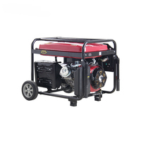 Générateur à gaz 5Kw 5000 Watt 5.5Kw Silencieux 110V 220V 380V Générateur à essence électrique