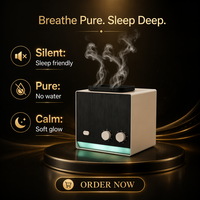 Diffuseur d'arômes Crearoma au design élégant en aluminium, diffuseur de parfum électrique lumineux, bouteille de 200 ml, commande Bluetooth, machine à parfum