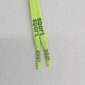 오리지널 익스텐디드 팁 커스텀 로고 플랫 슈 레이스 지속 가능한 폴리에스터 코드 라운드 슈 레이스 가방용 - Product Image 2