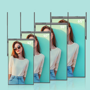55 pulgadas interior alto brillo 1000-3000nits colgante y soporte <span class=keywords><strong>de</strong></span> suelo publicidad doble cara señalización Digital ventana pantalla Lcd - Product Image 2
