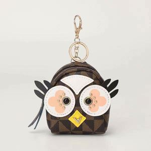 Hot Selling Anime Mini Storage Bag PU Leather Keychain with Carabiner Woven Doll Pattern 3D Shape <b>Purse</b> Charms Promotion Gift - Product Image 4