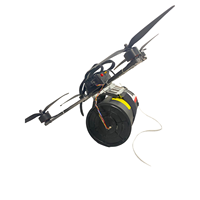 Modul Transmisi Serat Optik FPV UAV Kabel Ultra-Tipis Tak Terlihat Anti-Interferensi Kecepatan Tinggi Jarak Jauh 5KM 10KM 20KM