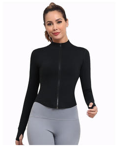 Chaqueta de Yoga con Cremallera y Manga Larga para Mujer, Ropa Deportiva para Correr y Hacer Ejercicio - Product Image 5
