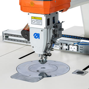 XC-8060 Durkopp Adler工業用ミシン360度回転プログラマブルヘッドロックステッチフラットベッドスレッドトリマー使用 - Product Image 2