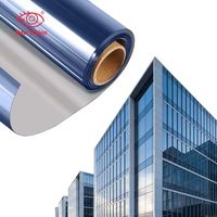 Película de Aislamiento Térmico de Alta Rechazo para Ventanas, Protectora de Privacidad, Decoración de Edificios, Adhesivos Tintados para Vidrio