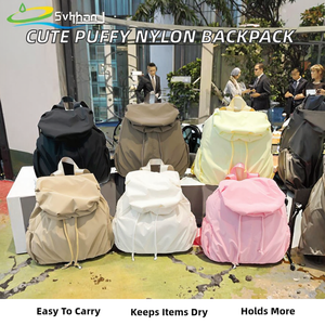 Mochila de Nailon para Mujer, con Forro de Poliéster, Impermeable, Ligera, de Gran Capacidad, para Uso Diario - Product Image 2