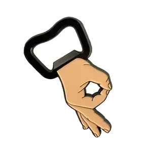 Cartoon character shape Fridge magnet Bottle Opener