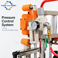 Machine de pulvérisation portable pour la production de revêtements en gelcoat et de résine de fibre de verre pour couvercles de nacelles FRP, pièces automobiles et tours de refroidissement