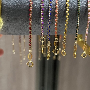 กำไลข้อมือทองคำ 18K ลายถัก Xinfly พร้อมสายไข่มุกแข็งแรง ดีไซน์คลาสสิกทันสมัย ของขวัญเครื่องประดับสั่งทำได้ - Product Image 3