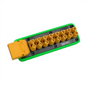 Placa de Distribución de Energía XT30 de 8 Canales para Modelos RC, Placa de Distribución de Energía para Robots, Coches/Barcos/Submarinos RC, DIY, Alta Corriente L490 - Product Image 1