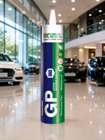 Scellant silicone acétique GP 668 transparent, anti-moisissure, colle adhésive pour la réparation et le collage du verre des aquariums.