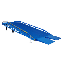 Plateforme de chargement de conteneurs portables de 8 tonnes, 10 tonnes, 12 tonnes, 16 tonnes, élévateur mobile hydraulique, rampe de déchargement pour quai