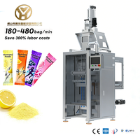 Machine d'emballage automatique YH pour sachets de poudre de jus, multi-voies, pour mélange de boissons instantanées, thé au lait, café en poudre, emballage de sachets de 10g et 20g