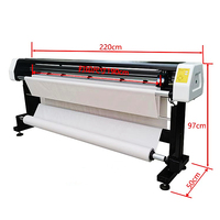Plotter de inyección de tinta para patrones de ropa, máquina de inyección de tinta de gran formato, alimentación de papel automática, velocidad rápida, CAD CAM, 250cm