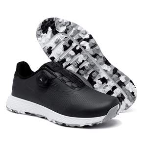 Chaussures <span class=keywords><strong>de</strong></span> <span class=keywords><strong>golf</strong></span> respirantes 2026 <span class=keywords><strong>en</strong></span> promotion pour hommes et femmes avec crampons fixes et boucle rotative, semelle intermédiaire <span class=keywords><strong>en</strong></span> caoutchouc - Product Image 1