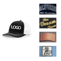Gorras Richardson, Sombreros Personalizados, Gorras de Malla con Bordado 3D, Gorra de 6 Paneles Richardson 112, Gorras Trucker, MOQ Bajo