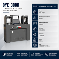 High Precision 300KN Concrete Cement Compression Flexural Testing Machine Price 380V Compression and Bending Testing Equipment