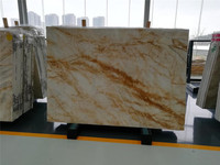Marbre Doré de Dubaï Moderne Poli Garantie pour Hôtels et Bureaux