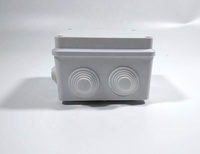 Boîte de jonction électrique en plastique, 50 pièces, 100x100x70, Gland, pour jonction de câble