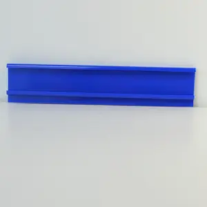 Supermarket Price Strip Rectangular Double Single Wire Plastic Label Supermarket Data Strip Price Tag