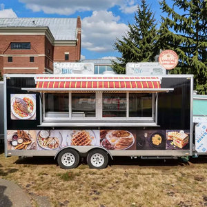 Camion de cuisine mobile pour poulet frit, camion de restauration pour pizzas et burgers, camion de <span class=keywords><strong>tacos</strong></span>, camion de café mobile, chariot de hot-dogs - Product Image 1