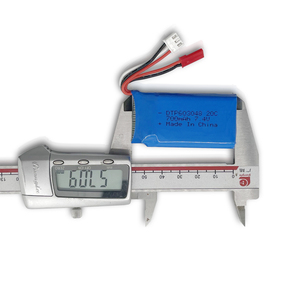 Batería de Litio de Alta Velocidad 20C-603048-2S 7.4V 700mah, Venta al por Mayor, Baterías Recargables de Polímero Personalizadas de Alta Calidad - Product Image 4
