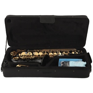 Noir Or Laque Laiton Alto <span class=keywords><strong>Instrument</strong></span> Torero S-20 Professionnel Mib Alto Sax <span class=keywords><strong>Instrument</strong></span> à vent <span class=keywords><strong>Saxo</strong></span> roseau saxophone étui - Product Image 5