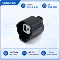 Housing Konektor Otomatis Bulat Tahan Air Tersegel untuk Sensor Daya Toyota Honda, Pesanan 7018-2-21 6189-0386
