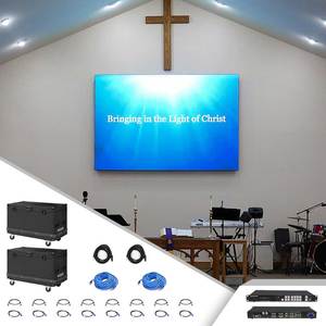 Interior y exterior P4.81Video Alquiler de escenario gigante Pantalla LED para exteriores Pared de video LED - Product Image 4