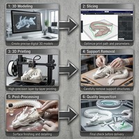 Servicio Profesional de Impresión 3D en Resina PLA, Modelo de Prototipo de Anime Personalizado, Figura