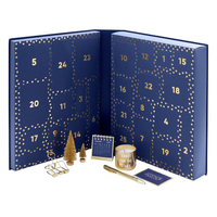 Boîtes mystères Crown win avec 20 articles ou plus à l'intérieur des paquets de boîtes de calendrier de l'avent de Noël pour les petites entreprises chocolat