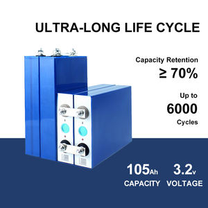 Новая аккумуляторная ячейка EVE LF105 3.2V 105Ah LiFePO4 призматического типа, класс А, глубокого разряда, в наличии на складе в ЕС - Product Image 3