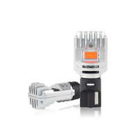 Ampoule LED de recul automobile T15 W16W Blanc Ambre Rouge, Ampoule LED de voiture T10 W5W T16 Ambre Blanc Canbus sans erreur CSP 5530, Feu de recul LED