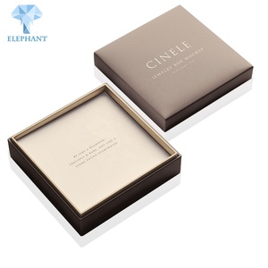 Customizable Popular Design Logo Portable Cardboard <b>Ring</b> Packaging Jewellery <b>Box</b> - Product Image 3