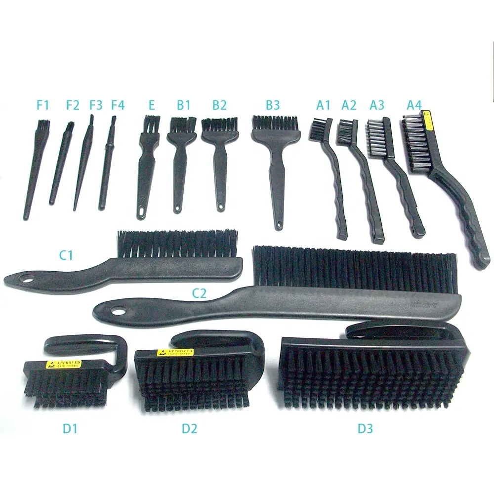 Cleaning Antistatic conductive ESD row brush Cleaning Keyboard Brush Kit ESD anti static brush