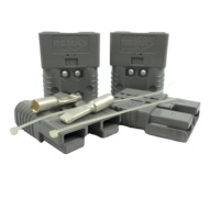 Connecteur de charge de batterie rouge avec contact auxiliaire, série REMA SBE, connecteur de chariot élévateur à fourche 2 broches SRE160 SBE160 320A