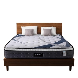 Colchón Rucas de Alta Calidad, el Mejor para Dormir, con Resortes Ensacados, Espuma Viscoelástica, Colchón de Lujo para Hotel - Product Image 1