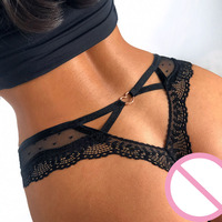 Sexy heiße Einweg gekräuselte Spitze Teen Mädchen Bikini Tanga V G String G-String T zurück Höschen für Frauen Dame Mini Tanga