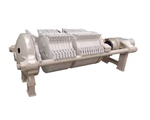 Sludge dewatering system, filtration pressure1-2.5Mpa filter press of round plate