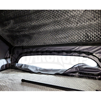 Seitlich Öffnendes ABS Hartschalen-Dachzelt, Schnell Aufbaubares Hardtop Auto-Dachzelt für 4x4 Overland SUV Pickup Truck Camping