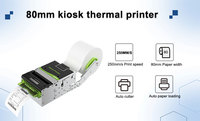 Imprimante thermique de reçus 80 mm Cashino KP-803 pour borne libre-service, stationnement et terminal de paiement avec SDK