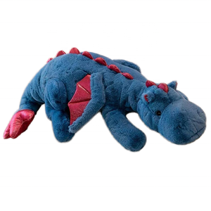 Peluche Dragón Gigante De 110 Cm – Suave Y Colorido Con Ala Adorable – Ideal Como Decoración De Dormitorio Y Compañero De Juego Para Niños Y Niñas – Blanco