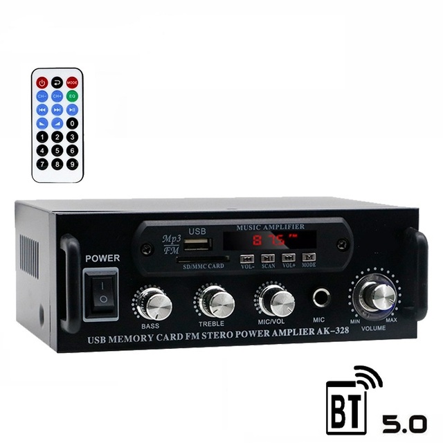 AK-328 Power Amplifier Speaker Amplifier