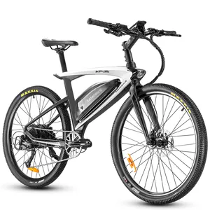 2024 China carbon fiber sport electric bike 26 inch 500W motor down tube 48V16AH battery electric bicycle hydraulic brake