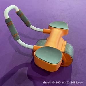 Roue abdominale à rebond automatique avec support pour les coudes pour l'entraînement du tronc, utilisation à domicile, rouleau d'exercice abdominal - Product Image 4