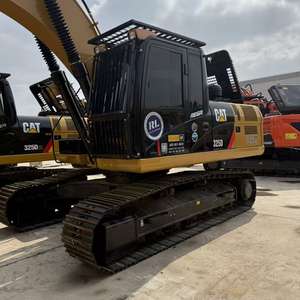 Excavatrice sur chenilles d'occasion Caterpillar Cat325D2 de 25 tonnes, conforme aux normes EPA et CE, CAT325C 325B, avec pièces d'origine, moteur Cat C7 - Product Image 6