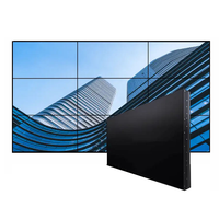 Pantalla de Video Wall de Formato Grande de 46 y 55 Pulgadas, LCD IPS, Pantalla Táctil Capacitiva, Punto de Acceso WiFi, para Uso Comercial en Interiores
