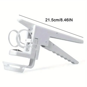 1 brise-œuf manuel et séparateur de coquille – Casse-œuf portable en acier inoxydable robuste avec poignée ergonomique - Product Image 2